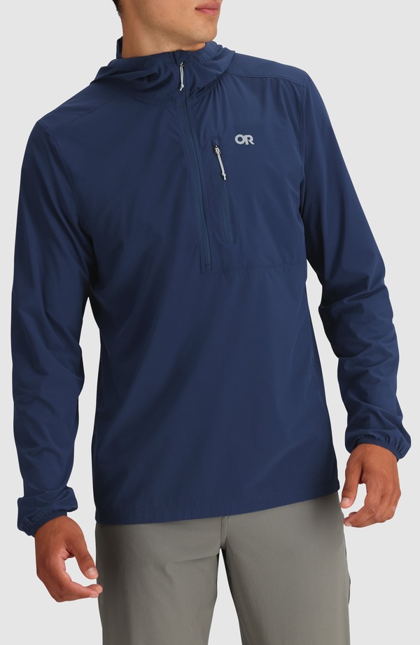 アウトドアリサーチ メンズ アウター パーカー・スウェット ハーフジップ Outdooresearch Astroman Air Sun Half Zip Hoodie Cenote