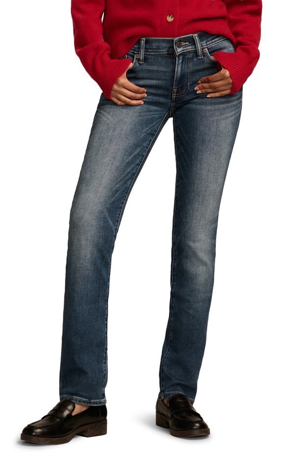 ラッキーブランド レディース ボトムス デニムパンツ ストレート ジーンズ Lucky Brand Sweet Mid Rise Straight Leg Jeansweet Escape Wash