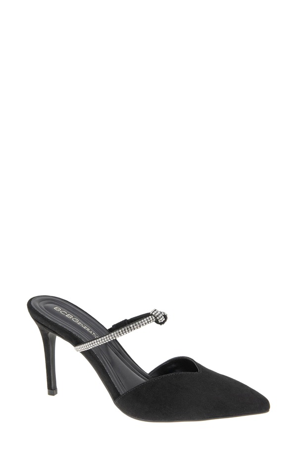 BCB 世代 レディース シューズ 踵 BCBGeneration Berla Mary Jane Pointed Toe Mule Black 黒いこと