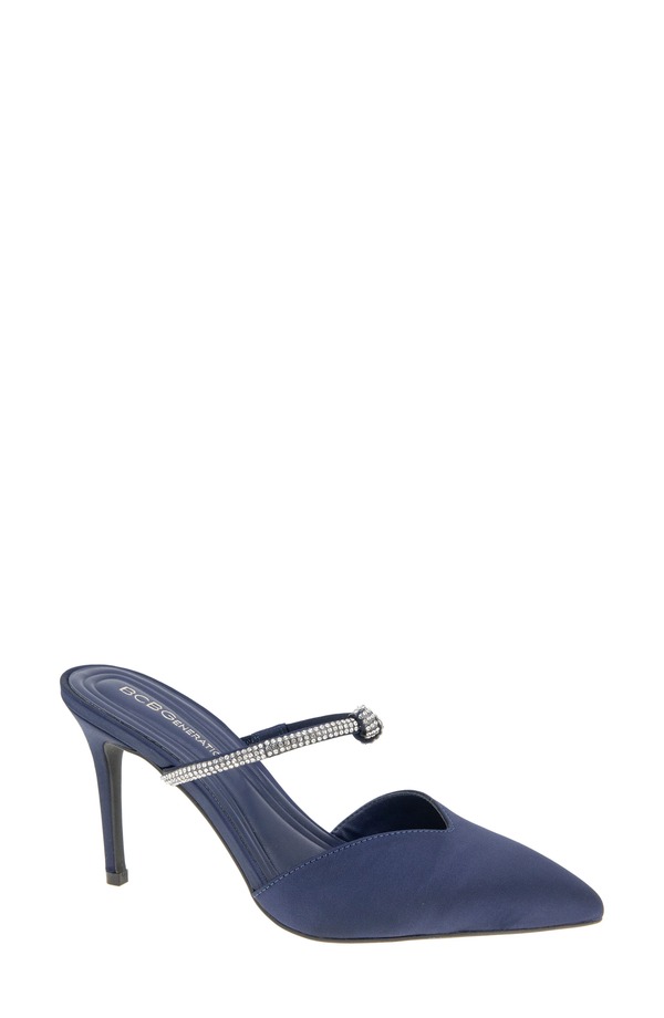 BCB 世代 レディース シューズ 踵 BCBGeneration Berla Mary Jane Pointed Toe Mule Navy 米国海軍