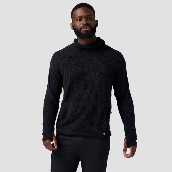 バックカントリー メンズ アウター ジャケット・ブルゾン フリース パーカー Backcountry Highliner Primaloft Air-Perm Fleece Hoodie - Men's Black ブラック|ReVida 店