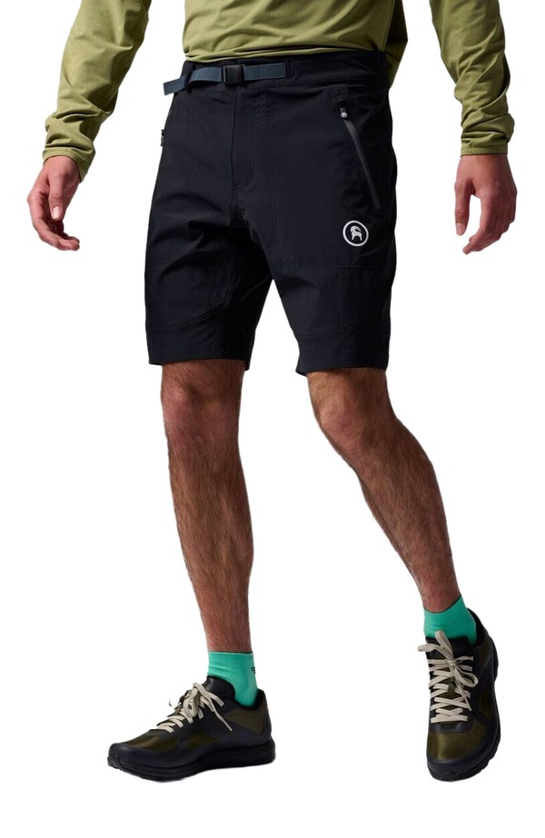 うしろ側カントリー メンズ ボトムス 二分の一ズボン下・さる股引き Backcountry Slickrock 9In Bike Short - Men\u0027s Black 黒いこと