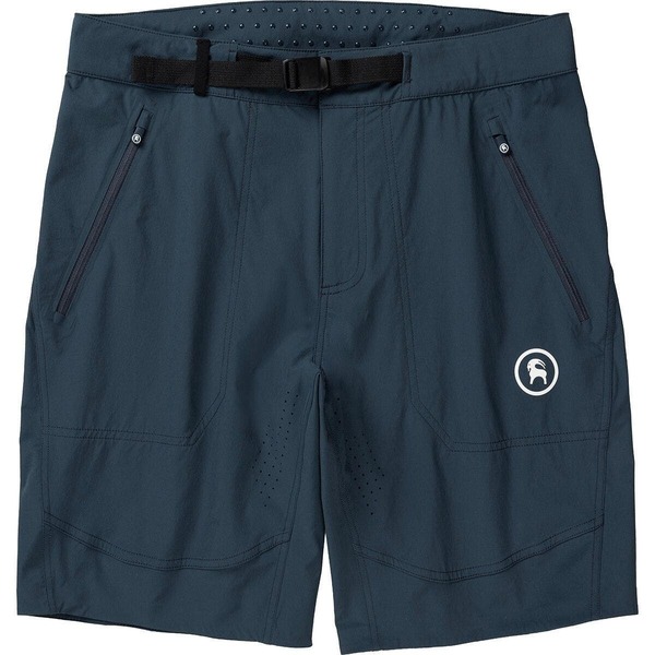 うしろ側カントリー メンズ ボトムス 二分の一ズボン下・さる股引き Backcountry Slickrock 9In Bike Short - Men\u0027s Midnight Blue 青み