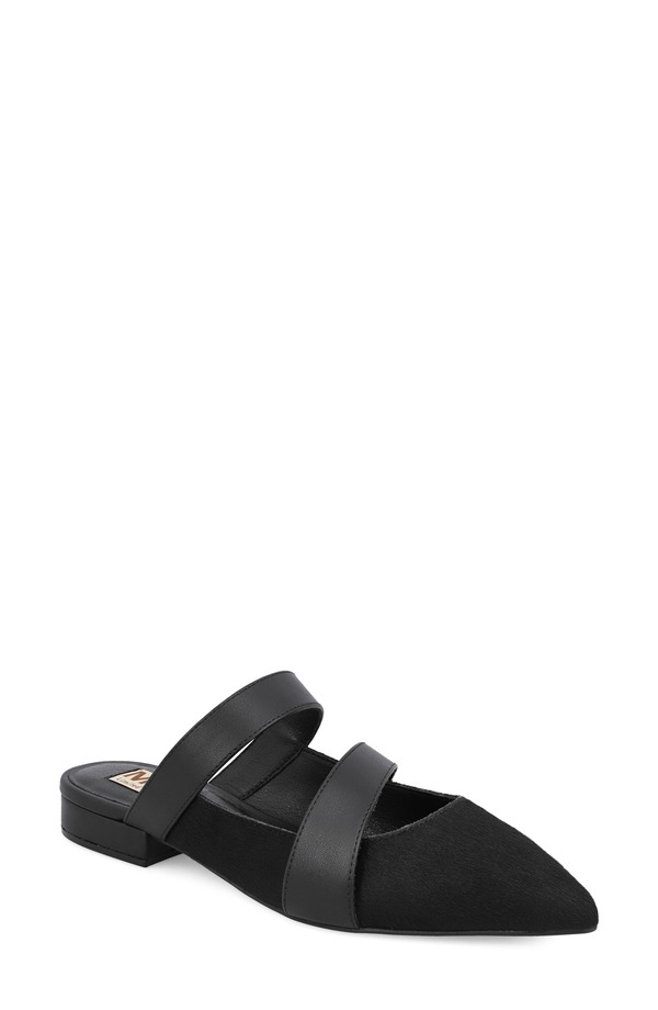 ミア レディース シューズ サンダル MIAbie Pointed Toe Mule Black ブラック|ReVida 店