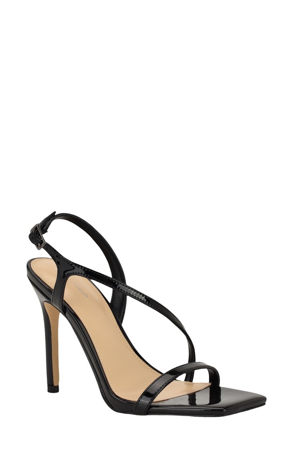 カルバンクライン レディース シューズ 踵 サンダル Calvin Klein Tansley Slingback Sandal Black 黒いこと