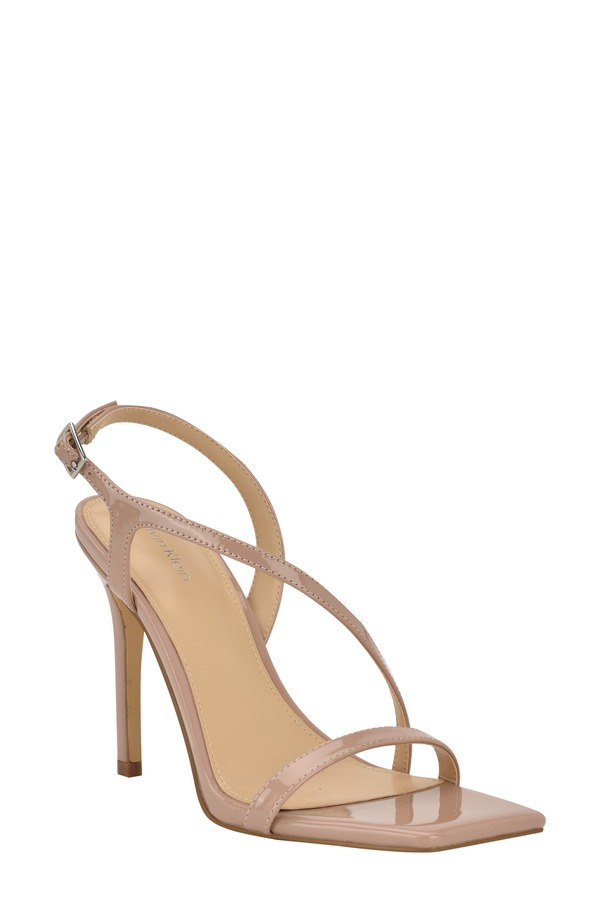 カルバンクライン レディース シューズ 踵 サンダル Calvin Klein Tansley Slingback Sandal Natural
