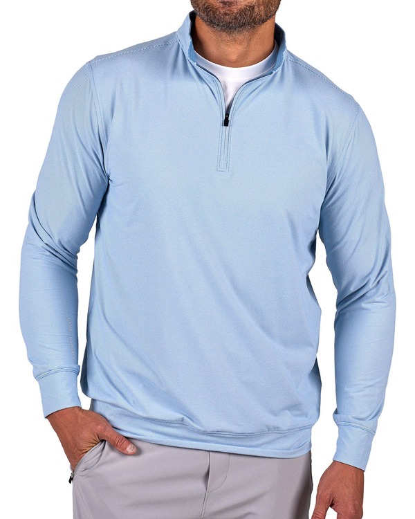 ブラックローバー メンズ アウター パーカー・スウェット Black Clover Members Only Quarter-Zip Moody Blue ブルー｜ReVida 店