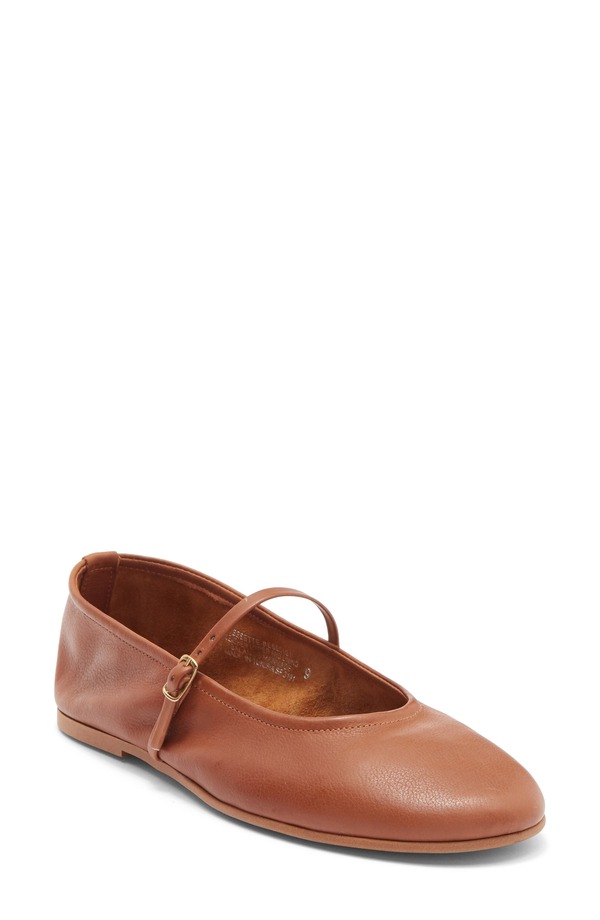 スティーブ マデン レディース シューズ パンプス Steve Madden Besette Mary Jane Flatan Leather タン