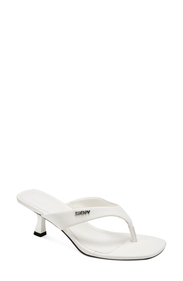 ダナ キャラン ニューヨーク レディース シューズ ヒール DKNY Mackey Flip Flop Marshmallow