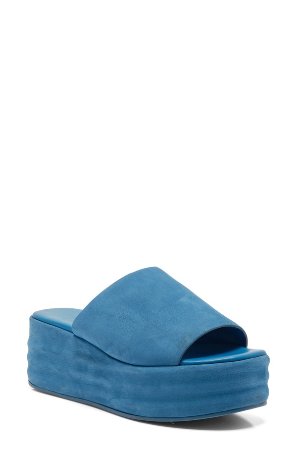 フリーピープル レディース シューズ 踵 プラットホーム サンダル Free People Harbor Platform Sandal Emerald Tide エメラルド