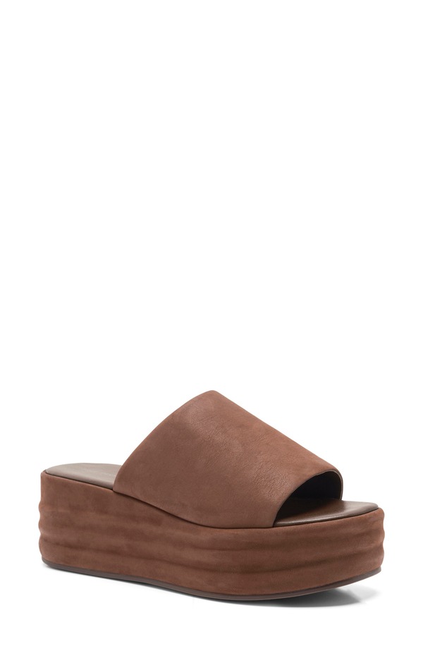フリーピープル レディース シューズ 踵 プラットホーム サンダル Free People Harbor Platform Sandal Oak