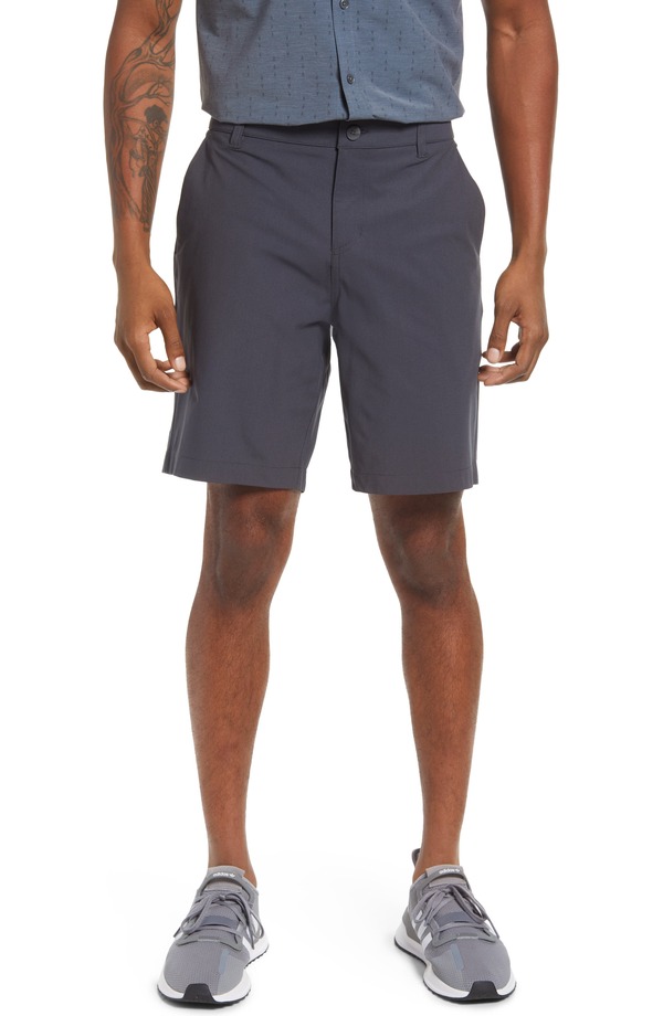 ビュオーリ メンズ ボトムス 二分の一ズボン下・さる股引き 遊撃手ズボン下 Vuori Meta Shorts Charcoal 濃灰色
