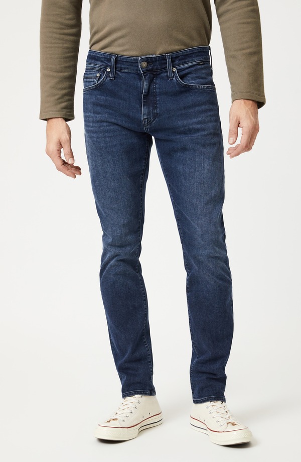 マーヴィ ジーンズ メンズ ボトムス デニムパンツ スリムフィット Mavi Jeans Jake Slim Fit Jeans Mid Tonal Ink Williamsburg