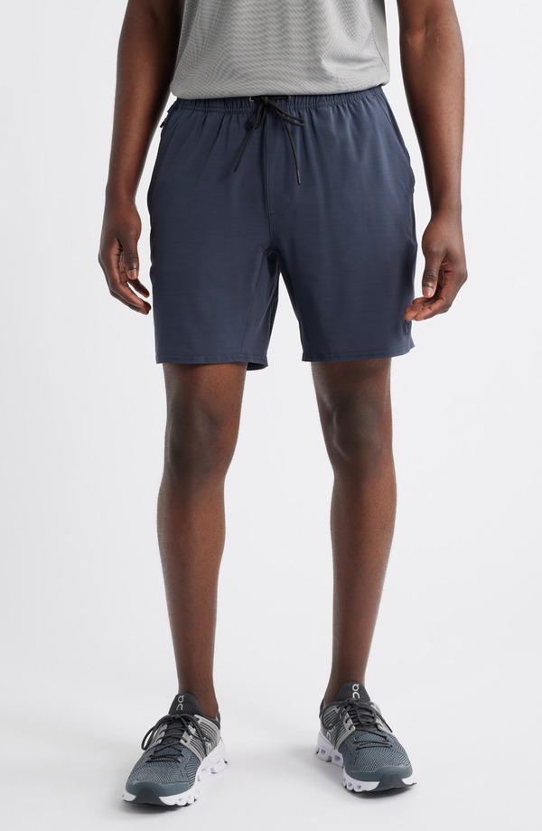 ビュオーリ メンズ ボトムス 二分の一ズボン下・さる股引き 遊撃手ズボン下 Vuori Elevate Kore Shorts Navy 米国海軍