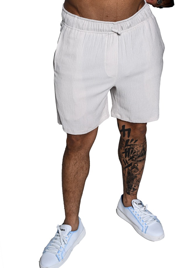 マセオ メンズ ボトムス 二分の一ズボン下・さる股引き 遊撃手ズボン下 Maceoo Everyday Drawcord Shorts White 白いこと
