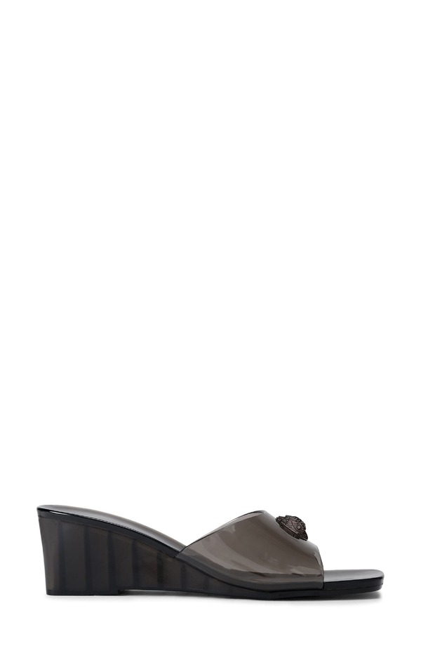 カートジェイガーロンドン レディース シューズ 踵 サンダル Kurt Geiger London Maddison Wedge Sandal Black 黒いこと