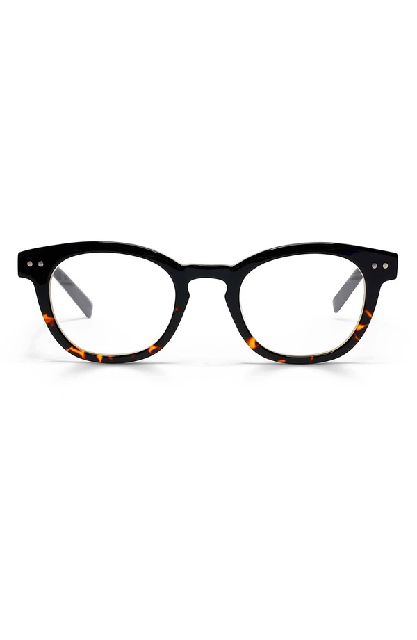 アイブブス レディース アクセサリー サングラス・アイウェア eyebobs Waylaid 45mm Round Readinglasses Black Demi/ Black/ Clear ブラック