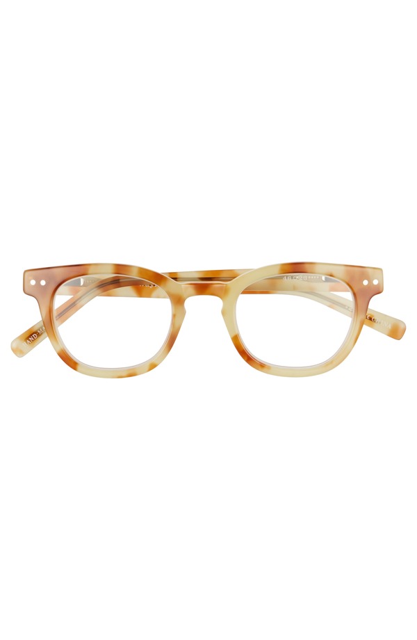 アイブブス レディース アクセサリー サングラス・アイウェア eyebobs Waylaid 45mm Round Readinglasses Carmel Tortoise