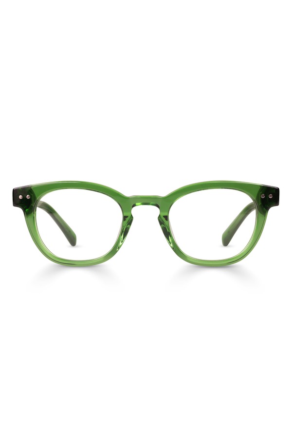 アイブブス レディース アクセサリー サングラス・アイウェア eyebobs Waylaid 45mm Round Readinglasses Forest Green Crystal グリーン