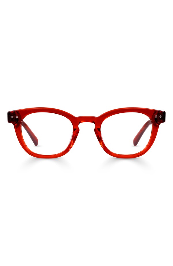 アイブブス レディース アクセサリー サングラス・アイウェア eyebobs Waylaid 45mm Round Readinglasses Marmalade Crystal