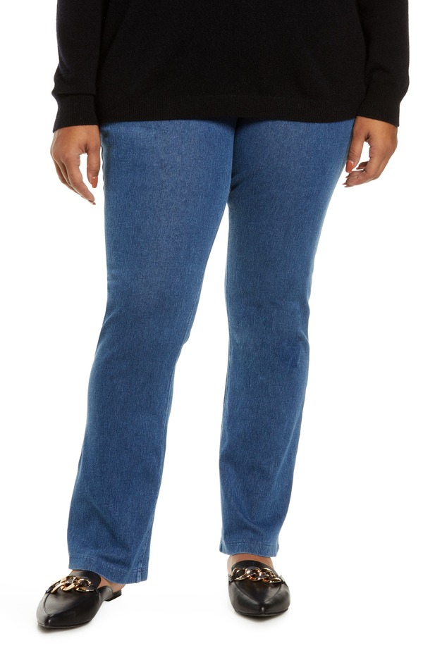 リジー レディース ボトムス デニムパンツ ストレート 'Lyssentialstraight Leg Jeggings Mid Wash|ReVida 店