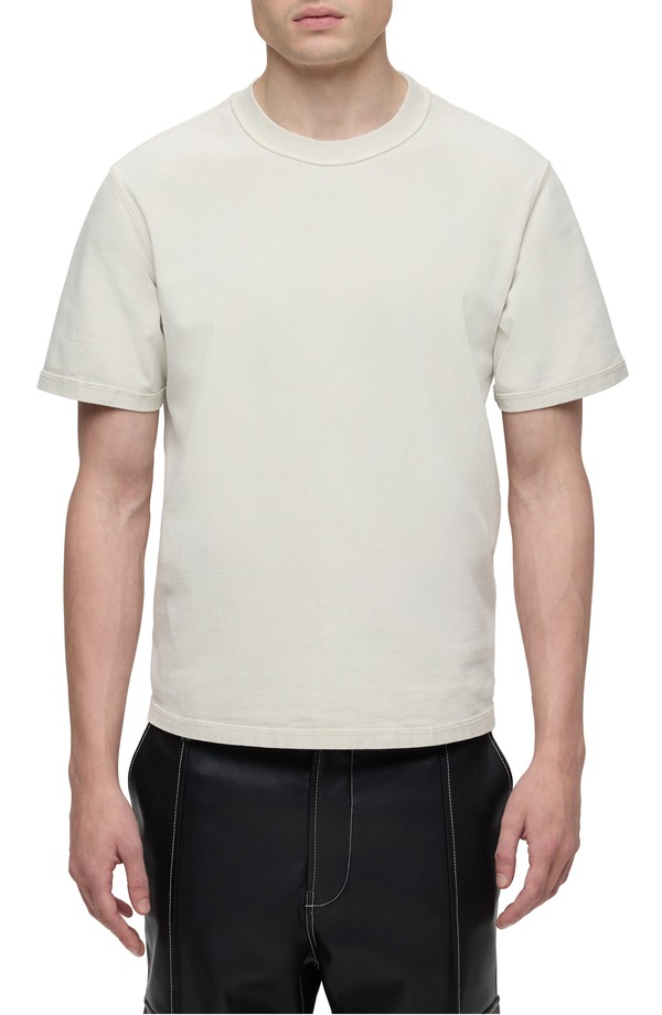 ハドソンジーンズ メンズ トップス Tシャツ コットン Hudson Jeans Heavyweight Cotton T-Shirt Ghost