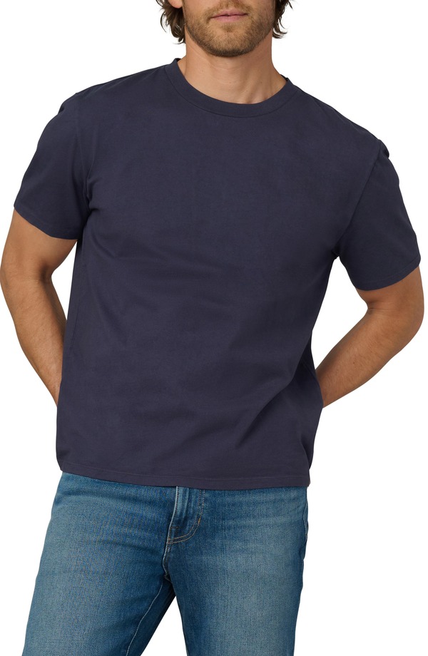ジョーズ メンズ トップス Tシャツ クルーネック Joe's Bespoke Crewneck T-Shirt Baritone Blue ブルー