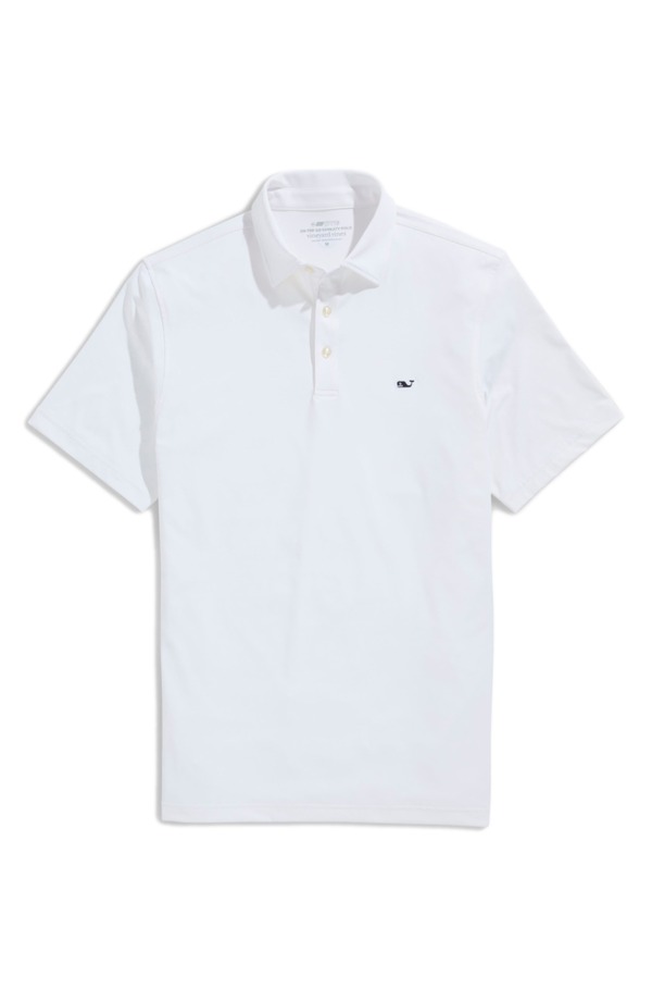 ヴァインヤードヴァインズ メンズ トップス シャツ vineyard vinesankaty Performance Polo White Cap ホワイト|ReVida 店
