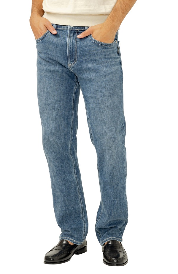 シルバー ジーンズ メンズ ボトムス デニムパンツ ストレート Silver Jeans Co. Grayson Classic Fit Straight Leg Jeans Paraiso｜ReVida 店