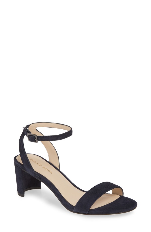 ペレモーダ レディース シューズ 踵 サンダル Pelle Moda Moira Sandal Midnight Suede