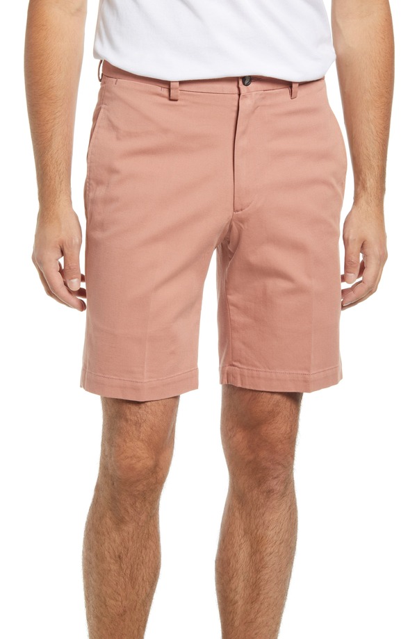 ベール メンズ ボトムス ハーフパンツ・ショーツ ショートパンツ Berle Charleston Khakis Flat Front Chino Shorts Charleston Brick｜ReVida 店