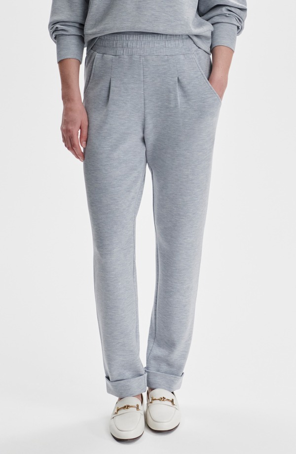 バーレイ レディース ボトムス レギンス パンツ Varley Rolled Cuff Pants Mid Blue Marl マール