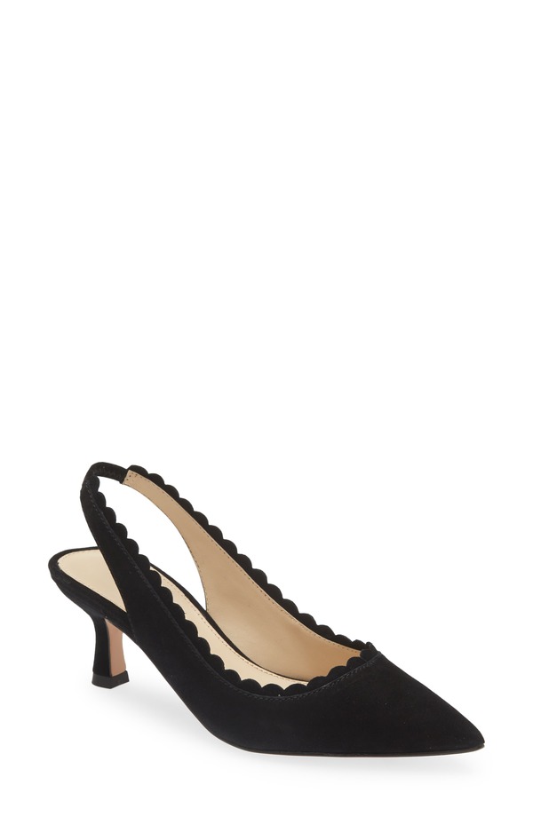 ペレモーダ レディース シューズ 踵 Pelle Moda Kelsa Slingback Pump Black 黒いこと