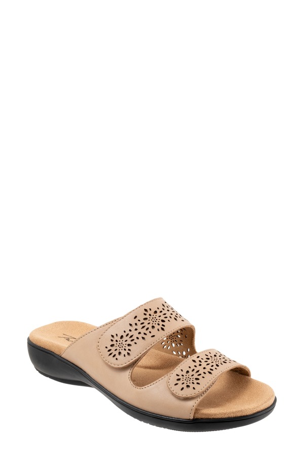トロッターズ レディース シューズ 踵 サンダル Trotters Ruthie Sandal Beige ベージュ