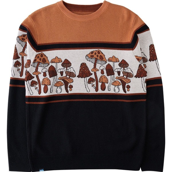 カブー メンズ アウター パーカー・スウェット セーター KAVU Highline Sweater - Men'shroom Loom｜ReVida 店