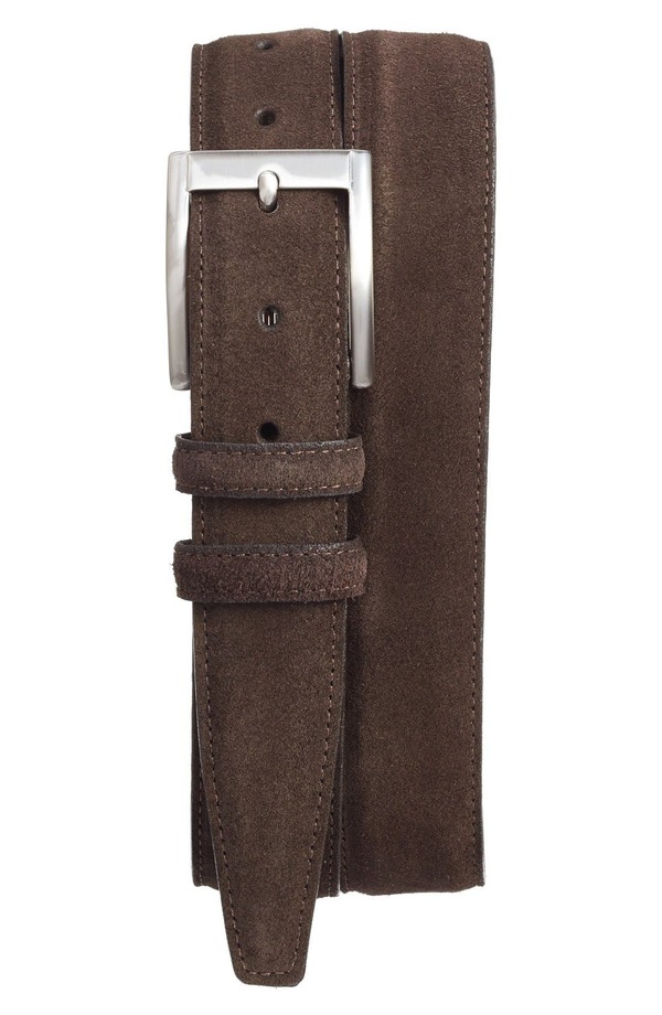 トリノ メンズ 付属品 胴締め スエードクロス Torino Suede Belt Espresso