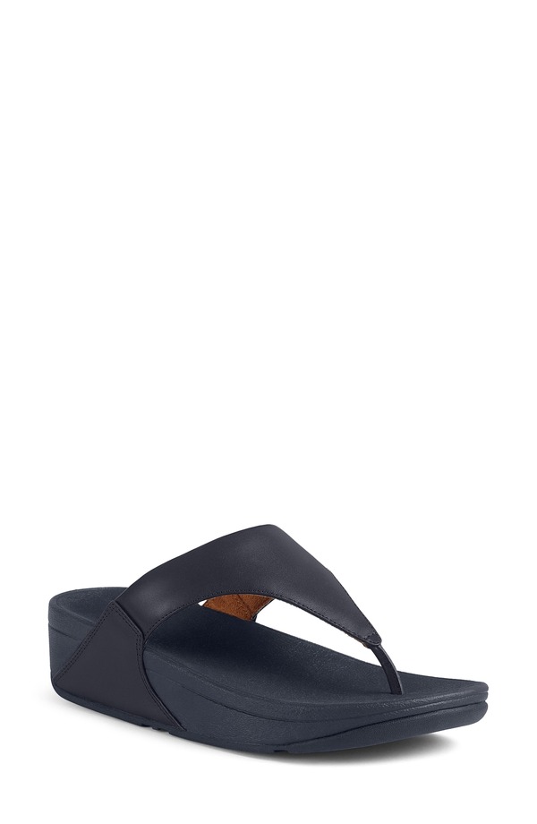 フィットフロップ レディース シューズ ヒール FitFlop Lulu Flip Flop Deepest Blue ブルー