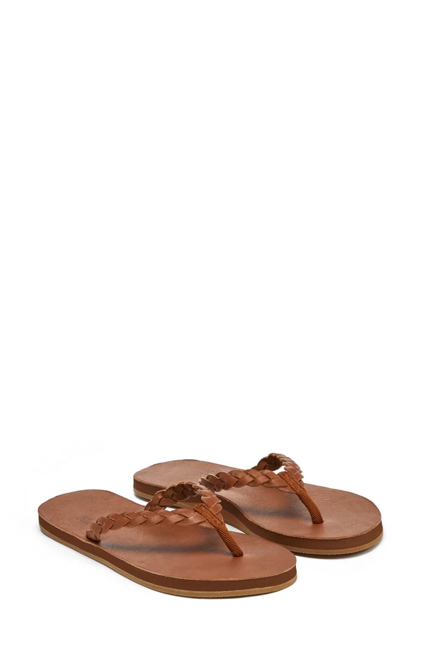 ハリマリ レディース シューズ サンダル hari mari Meadows Braided Flip Flop Cinnamon