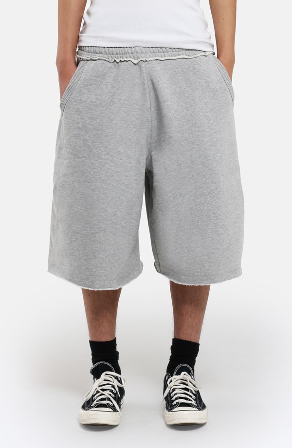 ジェーデッド メンズ ボトムス ハーフパンツ・ショーツ ショートパンツ ジャージー JADED LONDON Colossus Jersey Sweat Shorts Grey グレー