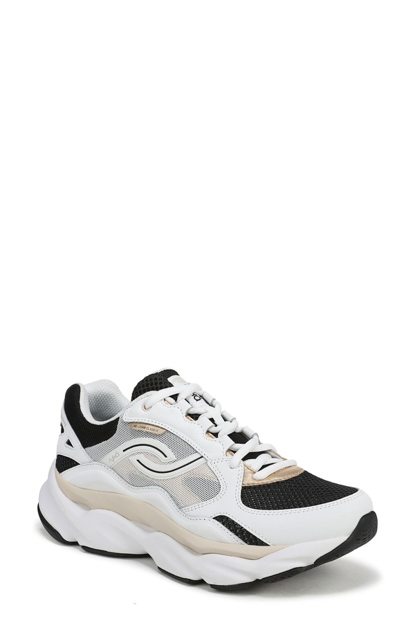 RYK レディース シューズ スニーカー Ryk Rezorb Max Classic Walking Sneaker White Black 白いこと