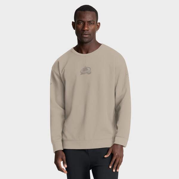 ファナティクス メンズ アウター パーカー・スウェット プルオーバー Men\u0027s Fanatics Tan Colorado Avalanche Authentic Proad Tri-Blend Sweatshirtan タン