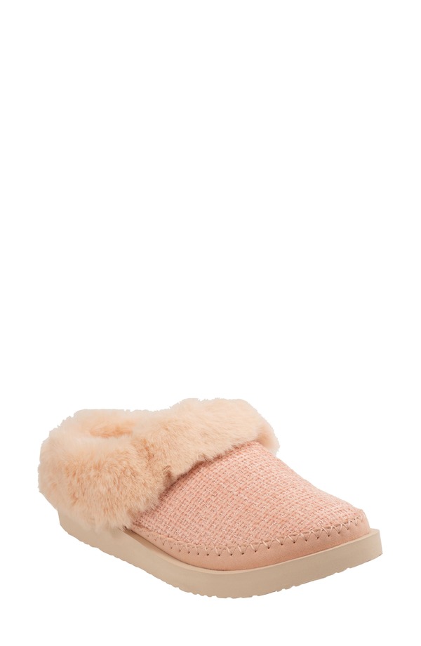 レヴィタライン レディース シューズ サンダル Revitalignordic Orthotic Faux Fur Lined Slippers Rose