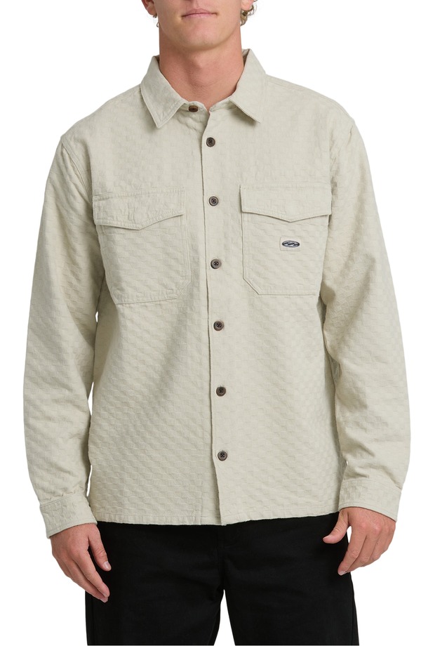 ビラボン メンズ トップス シャツ Billabong Badog Flannel Button-Up Shirt Chino