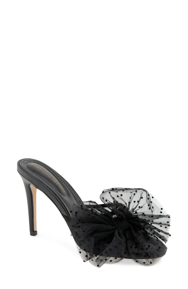 クリスチャン シリアノ レディース シューズ ヒール サンダル Christian Siriano New York Joxa Sandal Black ブラック|ReVida 店