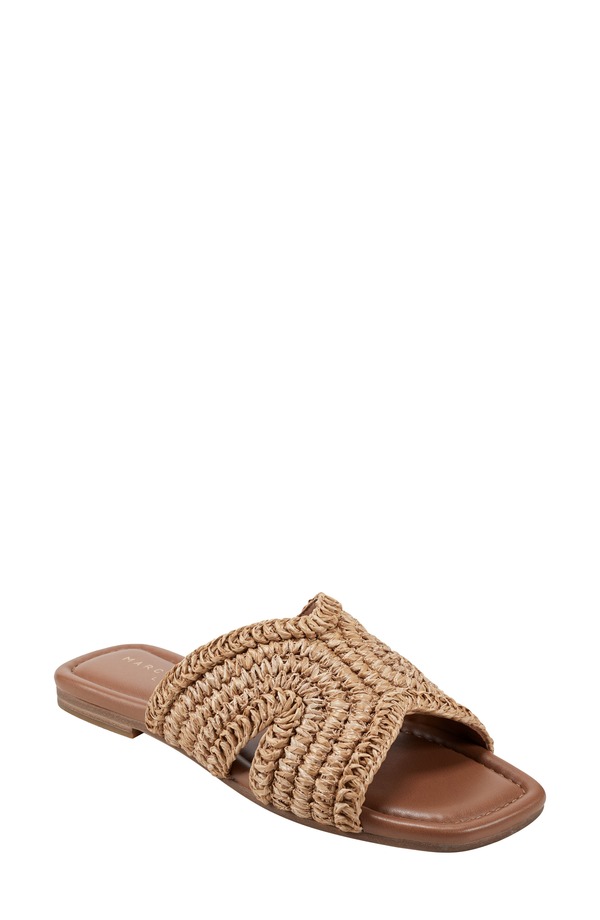 マーク・フィッシャー レディース シューズ サンダル Marc Fisher LTD Narda Raffia Slide Sandalight Natural 110|ReVida 店