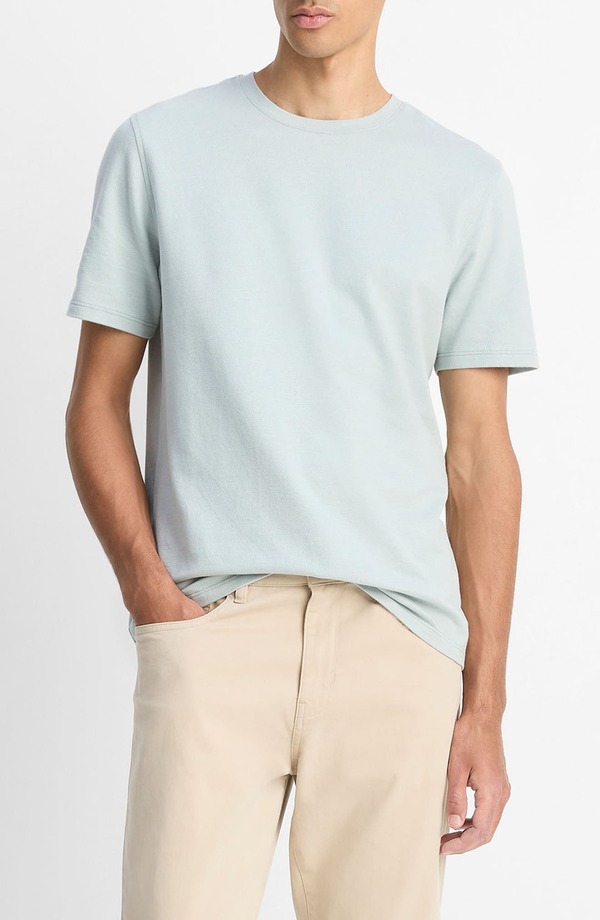 ヴィンス メンズ トップス Tシャツ Vince S/S CREW Skylight/ Natural 18,886円