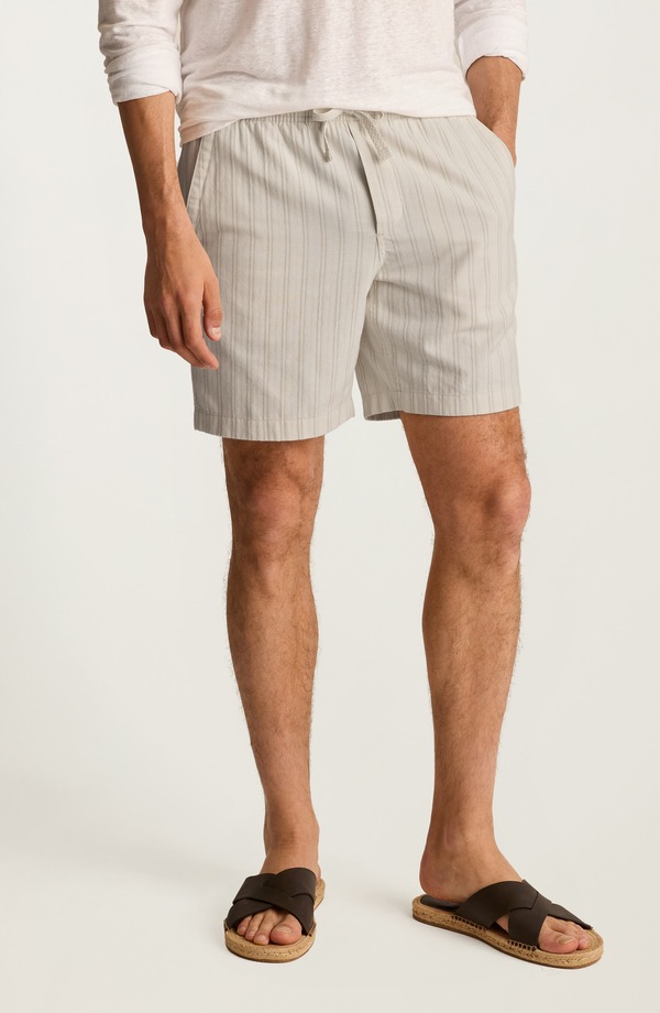 ボノボス メンズ ボトムス ハーフパンツ・ショーツ ショートパンツ コットン リネン Bonobos Nomad Stripe Drawstring Cotton & Linen Shorts Calebson Stripe C19 ストライプ