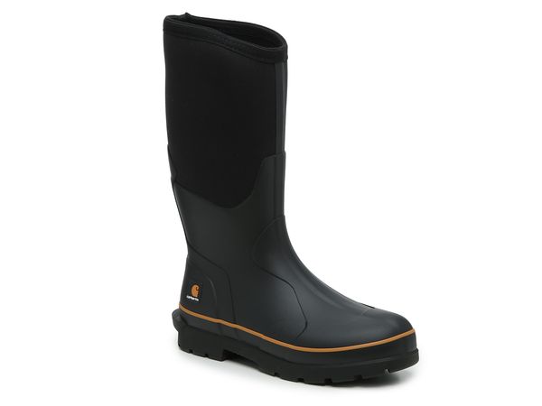 カーハート メンズ シューズ ブーツ・レインブーツ Carhartt 15-Inch Mudrunner Carbon Nano Toe Boot Black ブラック