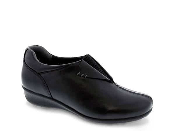 ドリュー レディース スリッポン ローファー シューズ Naples Slip On Black 激安通販の