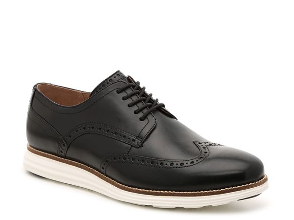 コールハーン メンズ シューズ オックスフォード ウィングチップ Cole Haan Original Grand Wingtip Oxford Black ブラック